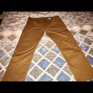 Brown Levi’s 502 Twill chino Pants 36 x 30